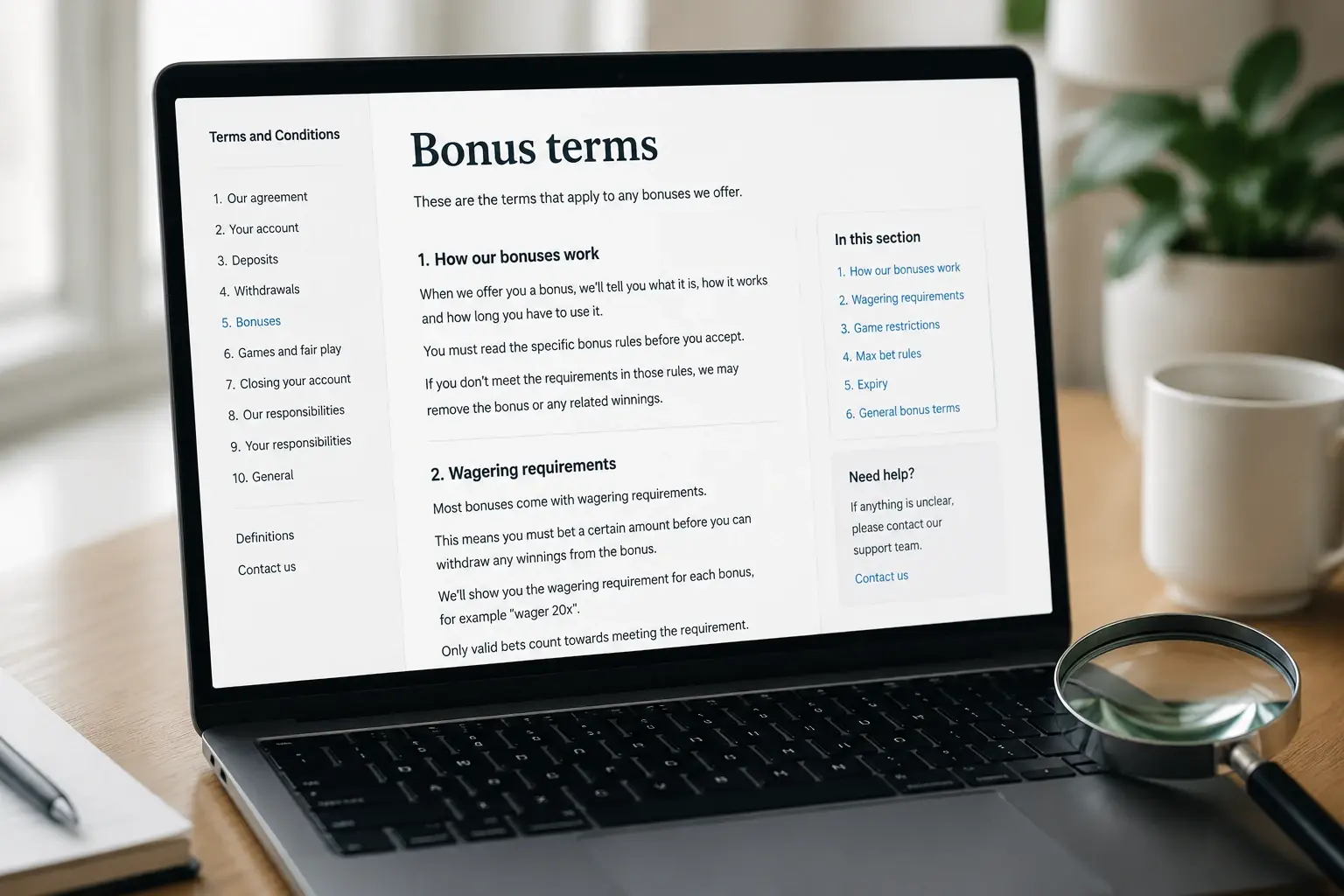 Bet365 Bonus Terms and Conditions Explained
