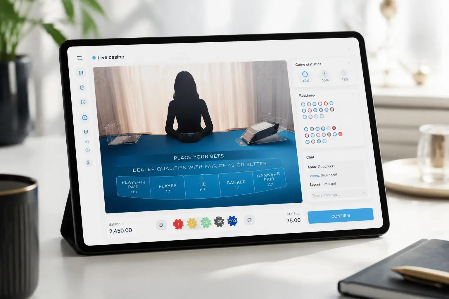 Enjoy an Interactive Live Casino Experience