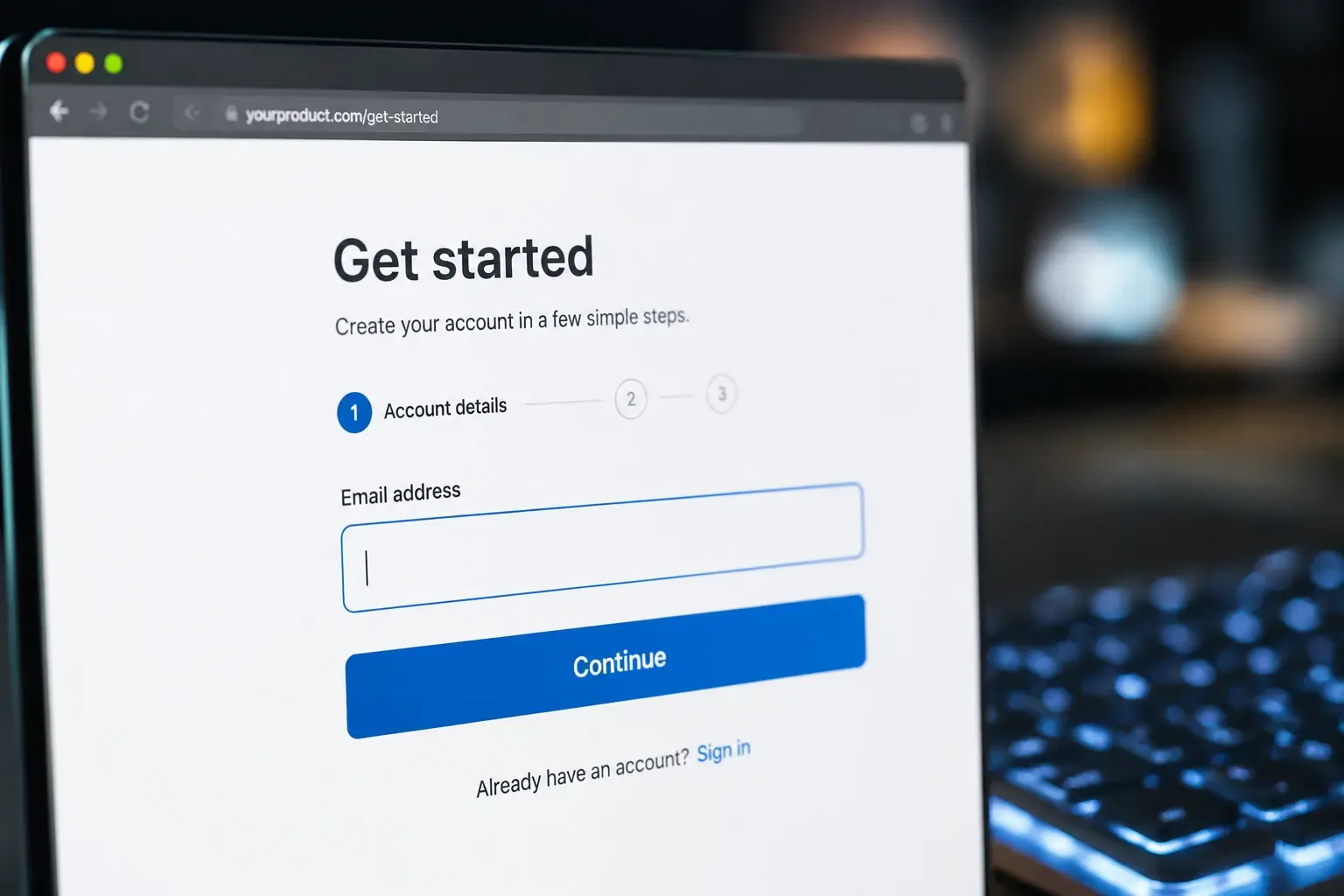 Step 1: Begin the Bet365 Registration Process