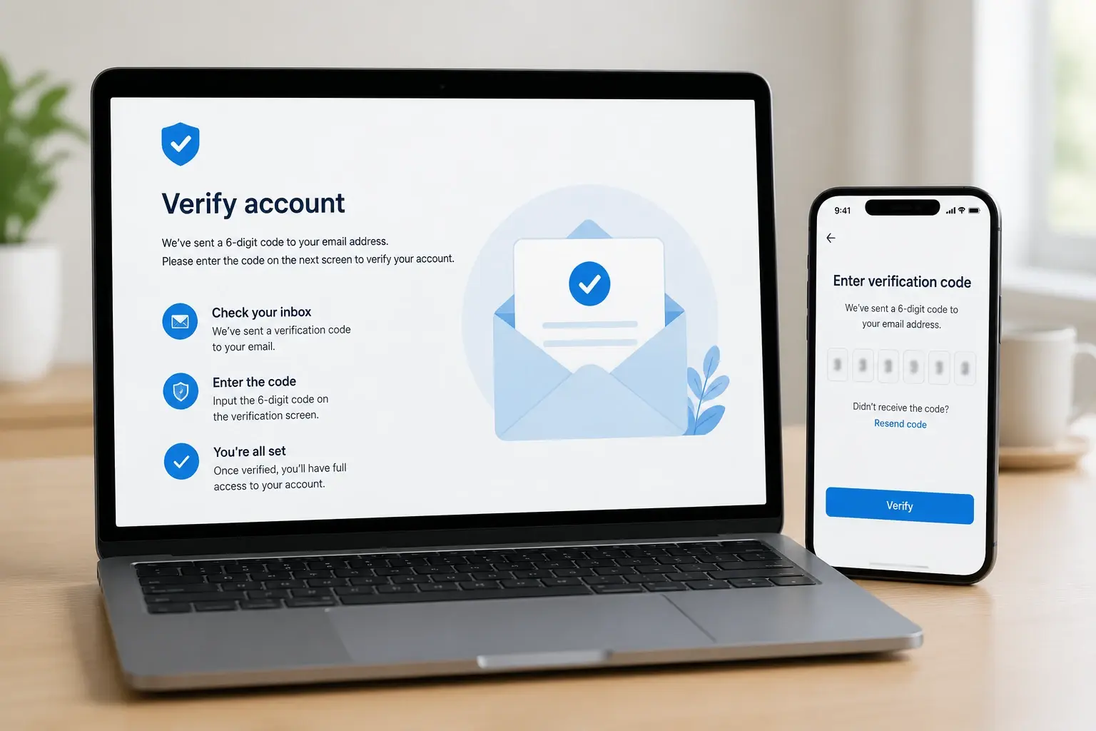Step 3: Create Secure Account Credentials