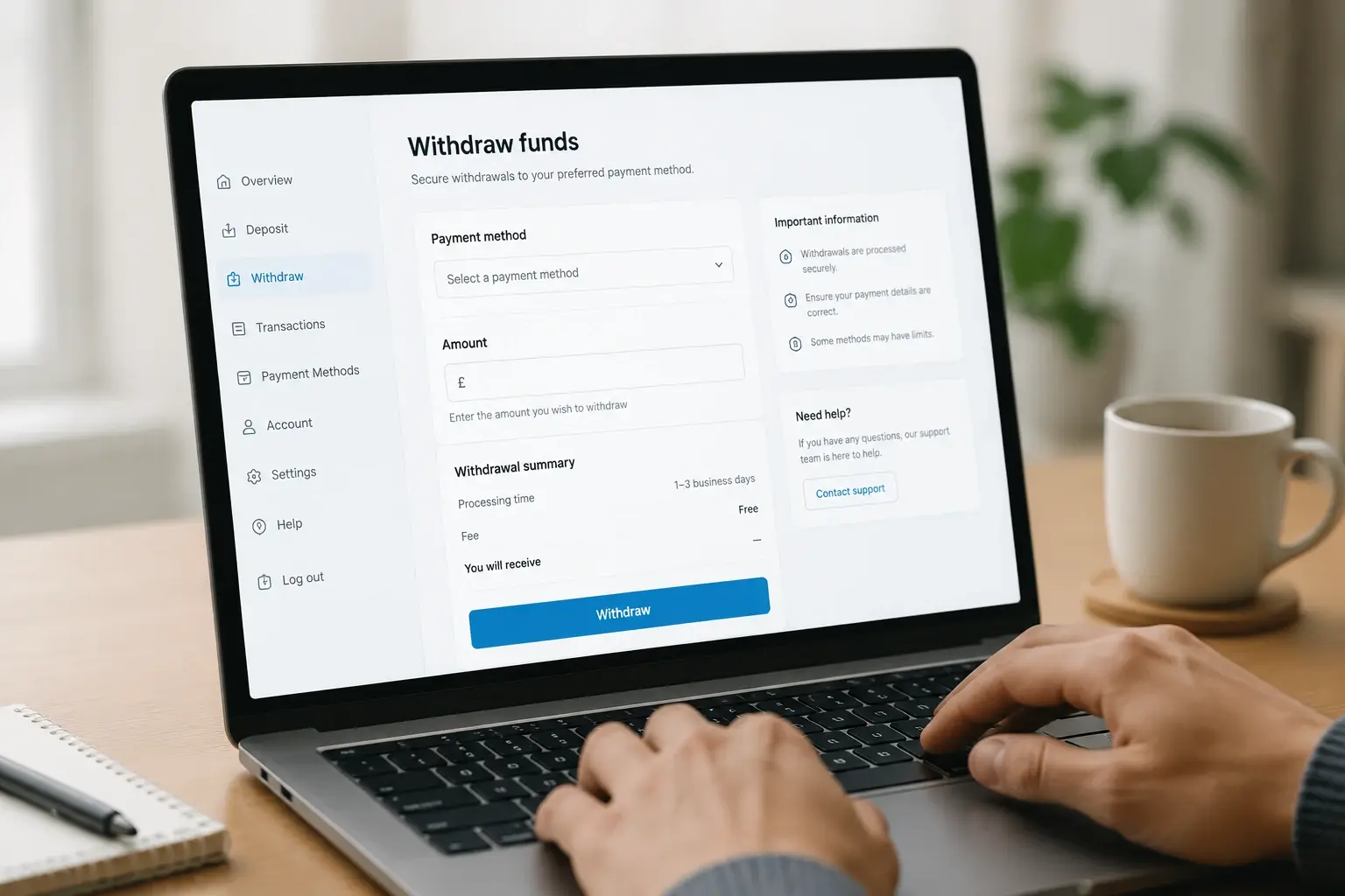 Bet365 Withdrawal Limits and Payment Conditions